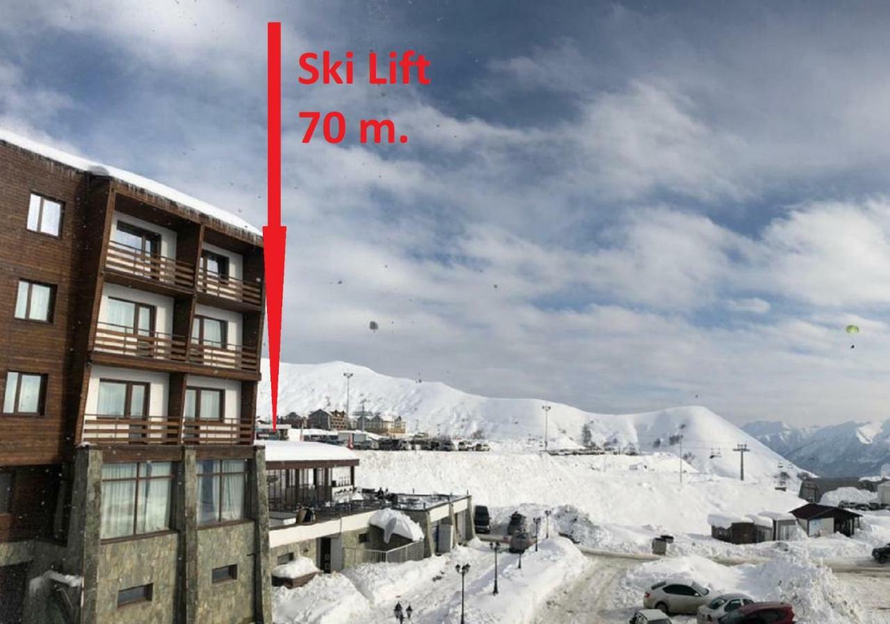 2-Room Apartment Nft Vista Gudauri 17- Near Ski Lift Bagian luar foto
